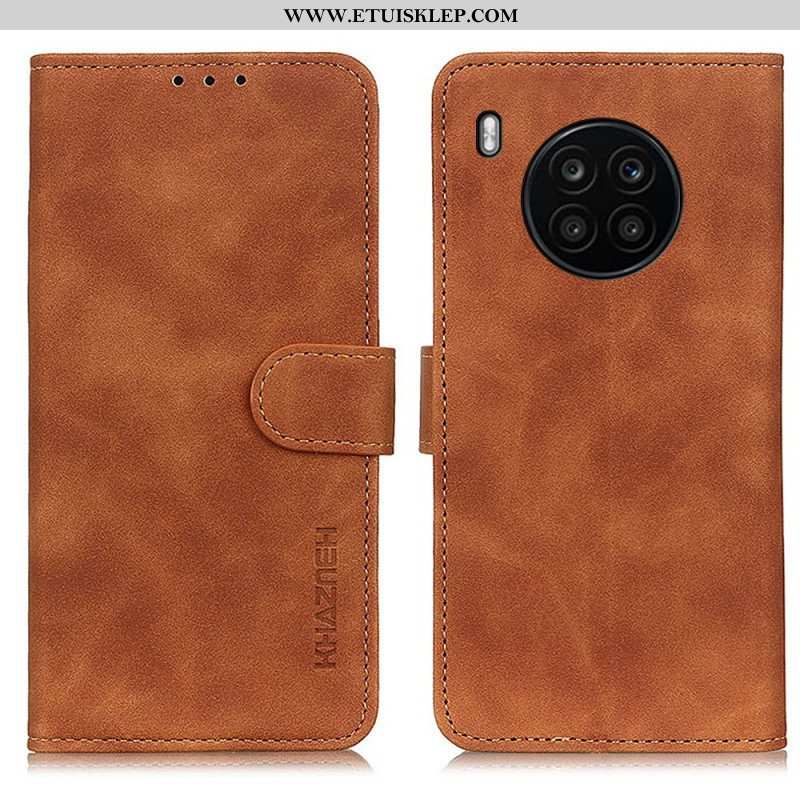 Etui Folio do Honor 50 Lite Khazneh Efekt Skóry W Stylu Vintage